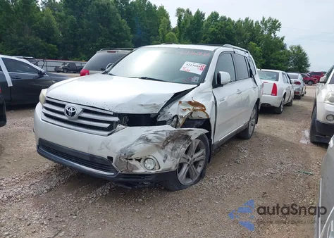 2012 Toyota Highlander Limited V6 from USA, damaged, VIN 5TDYK3EH3CS073829